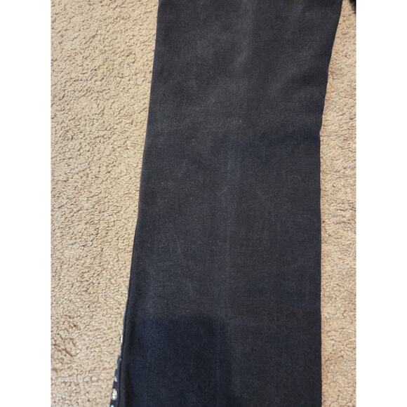 Western Ethics Classic Black Studded Cowgirl Extra Long Jeans, Women's Size 4 - Picture 12 of 14